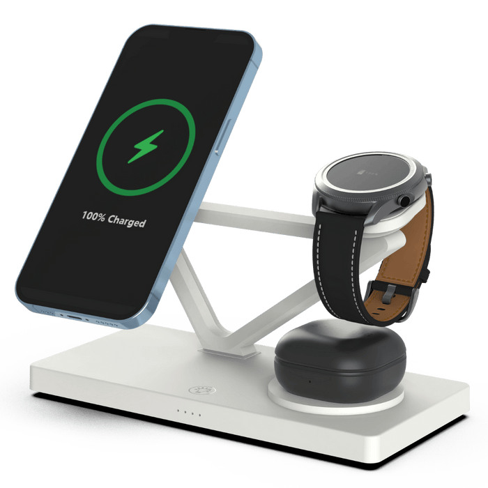 cj 4 3 in 1 Night Lamp Wireless Charger