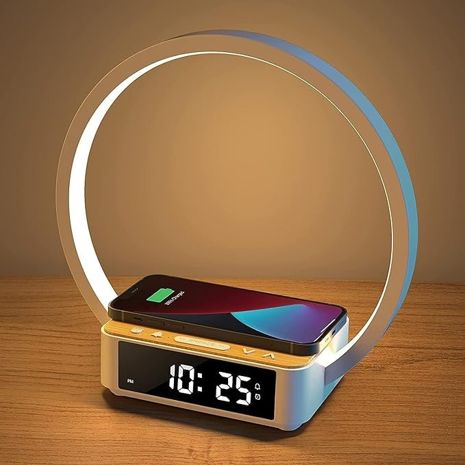 cj 4 3 in 1 Smart Wireless Charger Clock