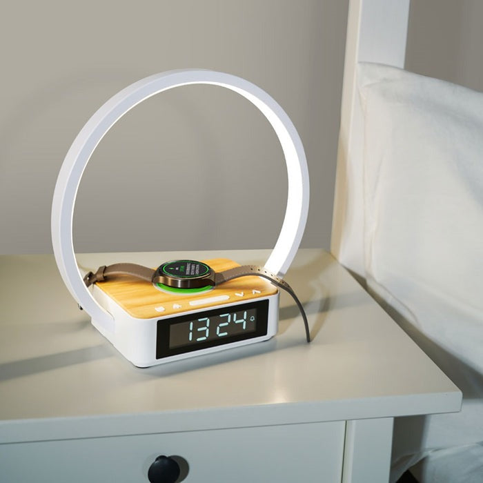 cj 4 3 in 1 Smart Wireless Charger Clock