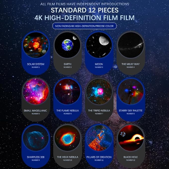 cj 4 Astronaut Galaxy Starry Sky Projector