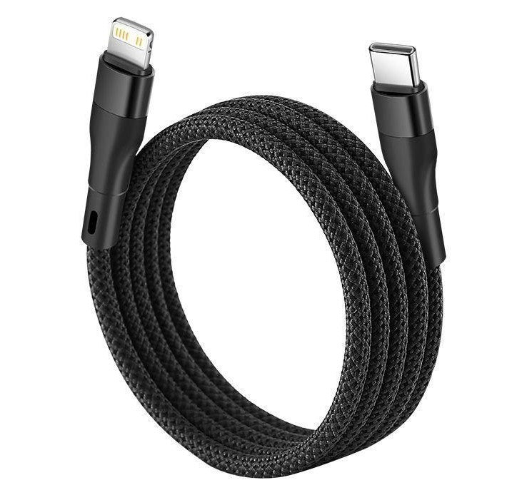 cj 4 Black Type C to Apple / 29 W / 1 M Magnetic Charging Cable