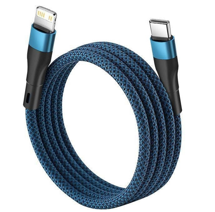 cj 4 Blue Type C to Apple / 29 W / 1 M Magnetic Charging Cable