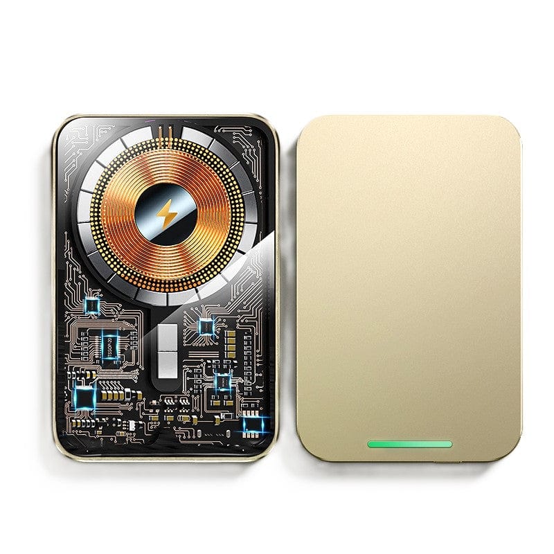 cj 4 Gold / 5000 mAh Ultra-thin Wireless Power Bank