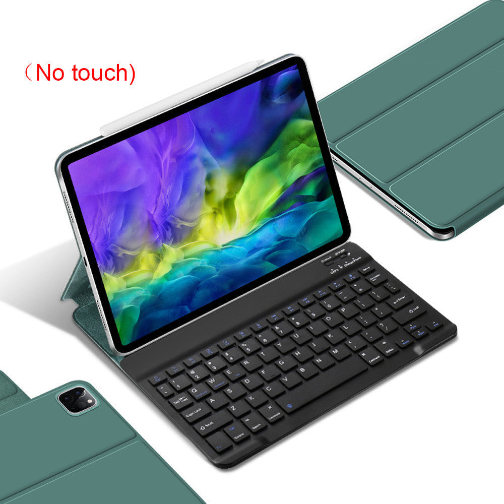 cj 4 Green / Square / 18 Pro 11 Bluetooth Magic Keyboard with Touch Case