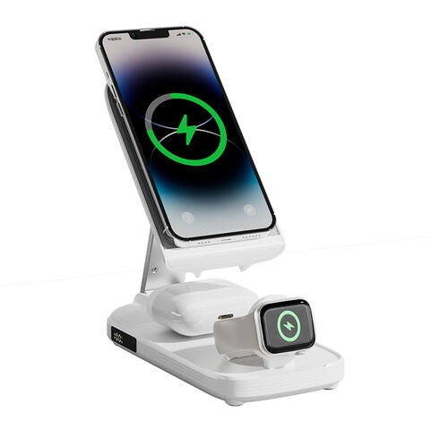 cj 4 White / 10000 mAh 5 in 1 Wireless Charging Station