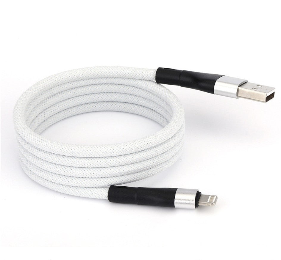 cj 4 White Apple / USB / 1 M Magnetic Charging Cable