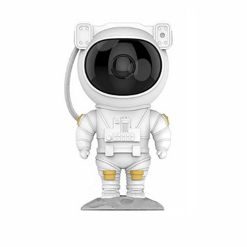 cj 4 White Astronaut Sky Projection Lamp