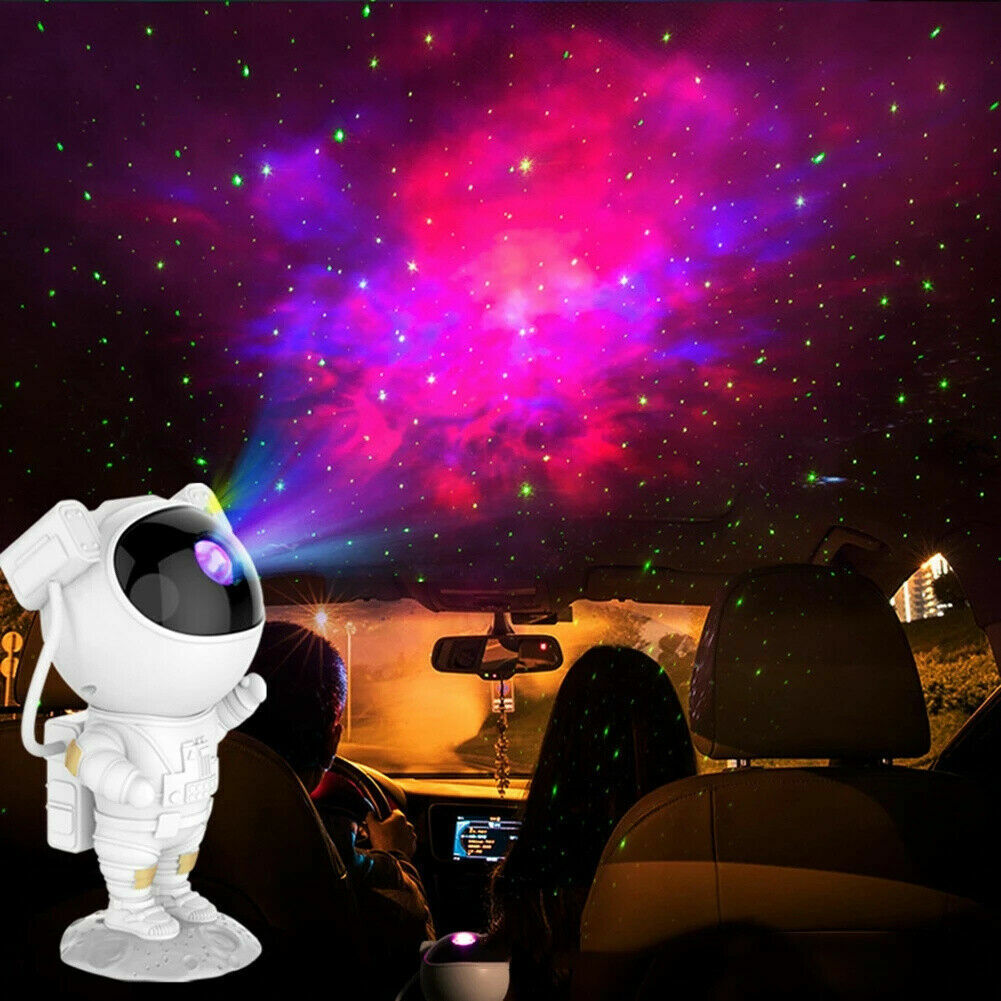 cj 4 White Astronaut Sky Projection Lamp