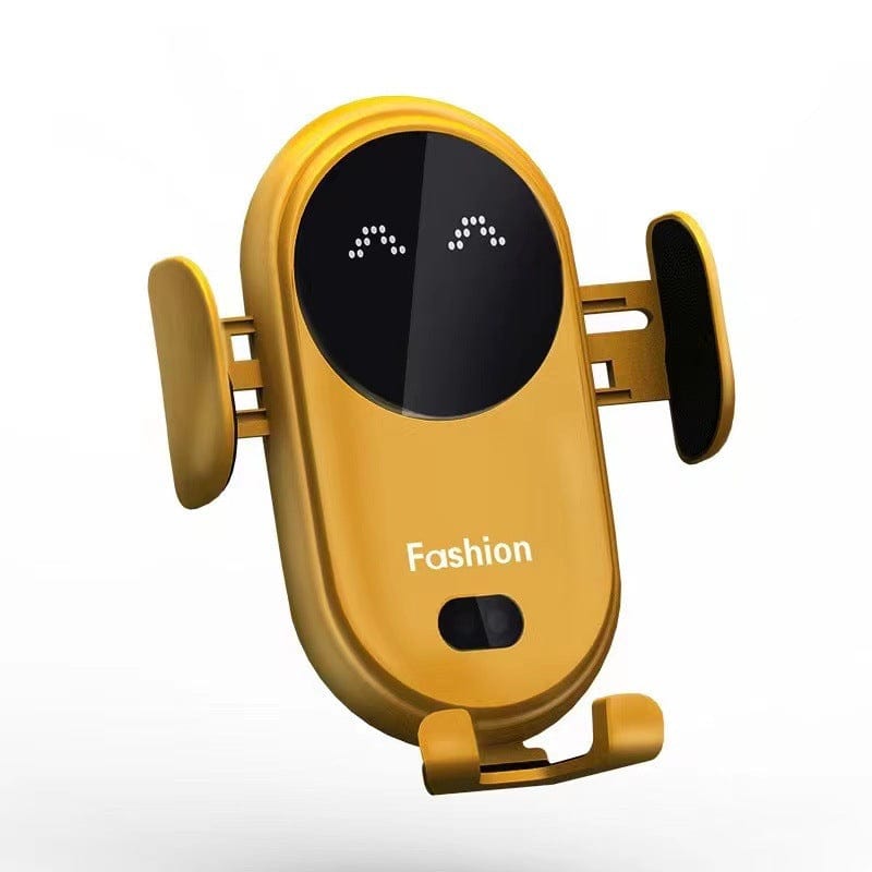 cj 4 Yellow Smart Wireless Car Charger