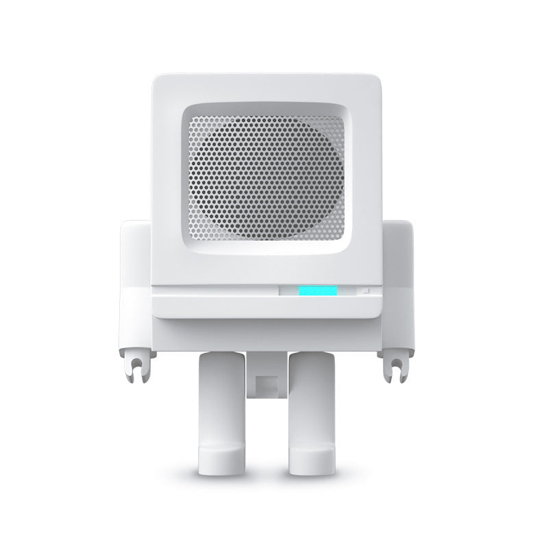 cj White Mini Robot Speaker